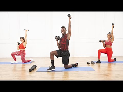 35-Minute Full-Body Workout With Weights