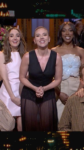 scarlett’s singing a song tonight | Saturday Night Live