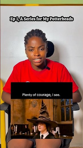 The Sorting Hat scene from Harry Potter. Would you choose your house… or let it choose for you?