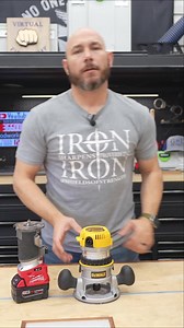 What to look for when buying a router. What’s your favorite router? Make sure to get a router with plenty of power and adjustable speed. If you’re buying a cordless router, get one with a brushless motor. I like the 2.25 HP DeWalt as my pick for best router for most people. It’ll do almost anything you need, especially for beginners. #powertools #tools #woodworking | 731 Woodworks