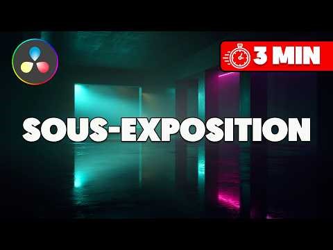 Comment rattraper un plan sous-exposé sur DaVinci Resolve (TUTO EXPRESS)