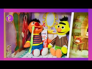 Sesame Street Bert Teaches Ernie How To Brush Teeth