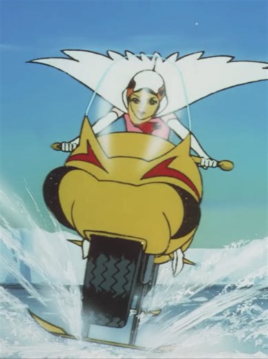 Gatchaman (1972) Scene from episode 57 in Japanese with English subtitles