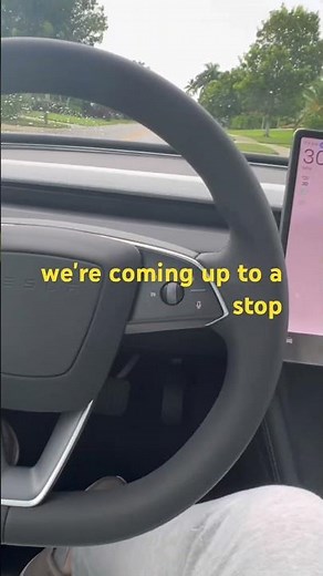 Tesla test drive - FSD Full Self Driving mode