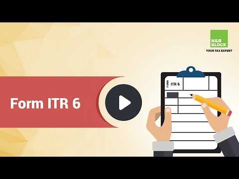 ITR 6 - How to File Company/Trust Income Tax Return?