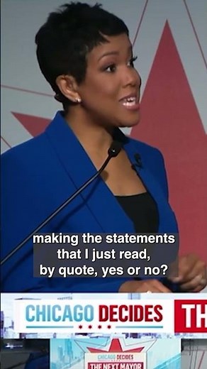 Reporter SLAMS Brandon Johnson For Lying About Police Defunding Remarks #shorts