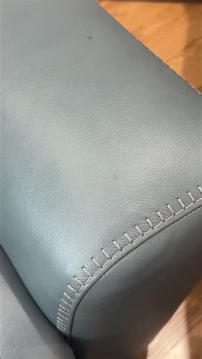 I Fixed Burned Leather Couch (and it looks AMAZING)