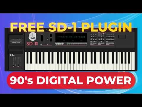 FREE Ensoniq SD 1 VST Emulator – 80s 90s Digital Synth Magic