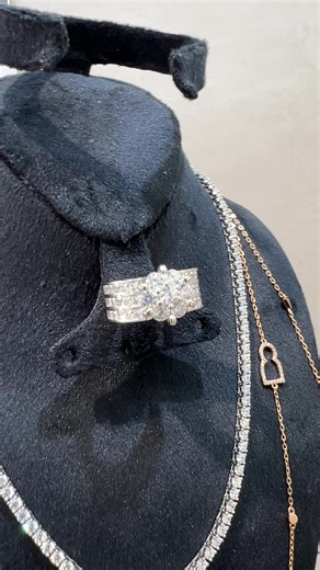 Argey925 plaqué au rhodium de l’or Disponible en boutique ou par livraison partout au Maroc 🇲🇦 Vente en gros et en détail #bijoux #فضة_عيار925 #argent #accessories #jewelry