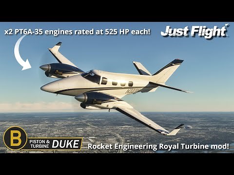 Flying The Turbine Duke! | Real 737 Pilot Live | Early Access Preview