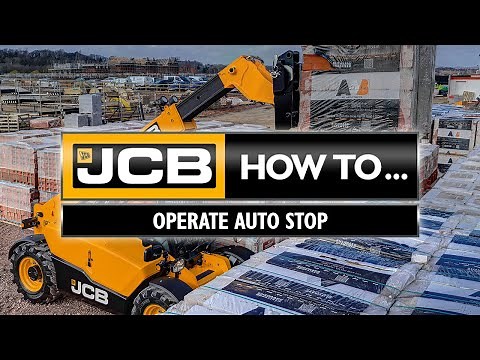Auto-Stop Engine Feature Explained – JCB Loadall Stage V Telehandler