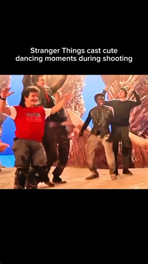 Stranger Things 5 cast cute dancing moments #strangerthings