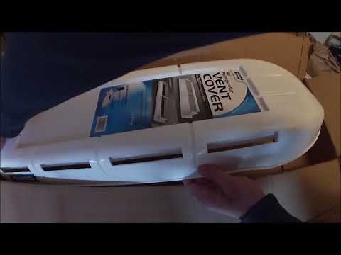 My new Camco RV Refrigerator roof vent cover