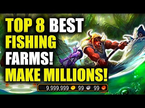 MAKE MILLIONS Farming These Items !! TOP 8 best Fishing Farms | WoW GoldMaking Dragonflight | 10.0.5