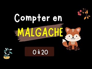 Compter en malgache de 0 à 20