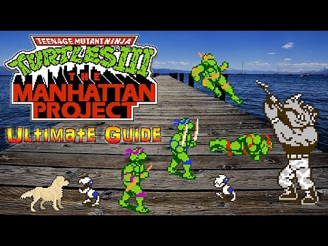 #TMNT Teenage Mutant Ninja Turtles III: The Manhattan Project NES - ULTIMATE GUIDE - ALL Bosses!