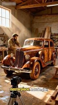Building a Life-Size Wooden Horch 853 – Perfectly Satisfying Craftsmanship