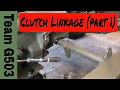 Willys MB Pedal Assembly (Part 1) Clutch Lever Assembly G503 TV
