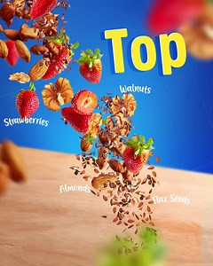 585K views · 9.2K reactions | Give your winter a delicious #StartSmart with Yogurt Breakfast Bowl! Ingredients: Nestlé Sweet n Tasty Yogurt ½ cup Vanilla essence ¼ tsp. Strawberries ¼ tsp. Almonds and Walnuts 1 tbsp. (chopped) Flax Seeds ½ tbsp. Maple Syrup 1 tsp. | Nestlé Yogurt | Facebook