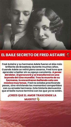 Fred Astaire, Eternal Dance, Sister