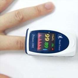 Heal Force Prince 100I Fingertip Pulse Oximeter + Probe Port
