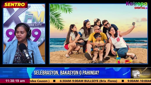 SENTRO | Dec. 31, 2025 with Juvet Español *Sentro Balita *Issues/Trending News *Patrol Reports Simulcast also over... *XFM Davao 97.9 MHz *Katropa Digital YouTube Channel *Katropa Channel *SENTRO Media *Xcitingg Brought to us by: Yes2Health Inc. #XanthonePlusGold #XanthoneVitaminCee #XanthonePlusCoffeeMix #XanthoneHerbalOil #XanthonePlus #TurboMenEnhancer #VisionexPlus #PremiumD3 #PremiumD3CoffeeMix #PremiumD3HerbalTea #ClaireSkinHerbalSoap | XFM 97.9 Davao Katropa Digital