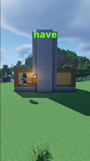 Minecraft Starter Castle 🏰 @minecraft Full HD 60fps mc #shorts