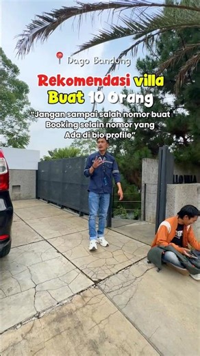 VILLA DI DAGO BANDUNG | 4 Kamar tidur, bisa kolam air hangat