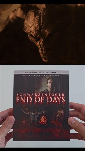 End of Days 4k Blu-ray Horror Movie #physicalmedia #bluray #dvd #movies #horror #movieclips