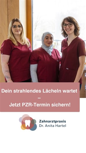 Bist Du bereit für ein strahlendes Lächeln? 👇🏽 Dann lade wir Dich herzlich ein, unsere Zahnarztpraxis Dr. Hartel in Tübingen kennenzulernen! Entdecke die Vorteile einer professionellen Zahnreinigung (PZR) bei uns und genieße gesunde, glänzende Zähne. ➡️ Jetzt Termin vereinbaren: https://zahnarztpraxisdrhartel.termin.dampsoft.net/patientenportal/suche#view=suche Vorteile einer PZR in unserer Praxis: 👉🏽 Gründliche Reinigung – auch an den schwer erreichbaren Stellen, wo die Zahnbürste nicht hin