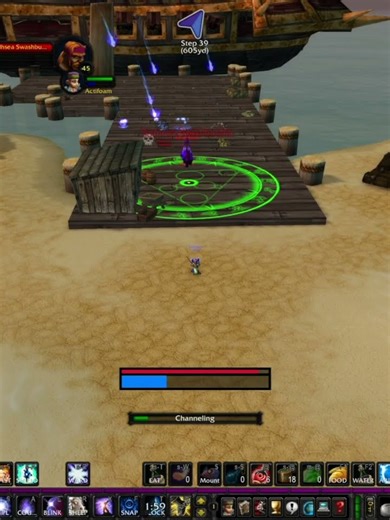 Mage AoE Leveling - Level 43-50 - Tanaris Pirates - Classic WoW Anniversary #wowtbcclassic #wowtbc