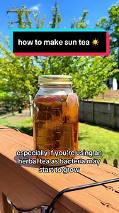 Sun Tea Recipe for Summer Solstice – Easy Witchy Sun Tea