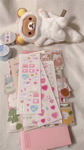 Sticker Haul: Vibrant Korean Stickers Collection