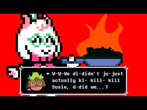 Deltarune Ralsei's Weird Route is CRUELER (Old Personalities Mod)