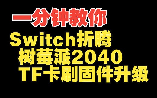 PicoFly树莓派2040固件Switch机内TF卡刷升级教程