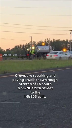 Smoother ride coming to Vancouver's I-5 Southbound