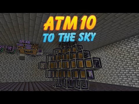 AE2 Autocrafting | All The Mods 10 To The Sky Ep 11