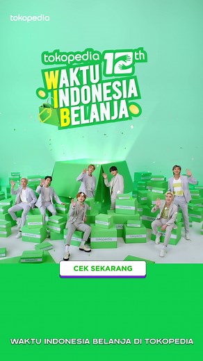 Traktiran Ulang Tahun Tokopedia ke-12! - Waktu Indonesia Belanja