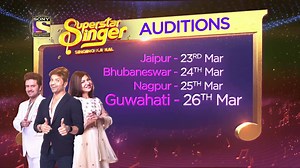 India, get ready! #SuperstarSinger is coming to your city! Think your child has the voice? Then it's their time to shine! Auditions begin soon across India from 23rd March, stay tuned for more details. *Age limit is 15 years Javed Ali Singer Alka Yagnik Himesh Reshammiya Jyotica Tangri Ankush Bhardwaj Neelanjana RAY Vibhor Parashar Salman Ali | Sony Entertainment Television