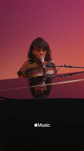 Norah performs a reimagined version of her classic, “Come Away with Me,” recorded at @AppleMusic.