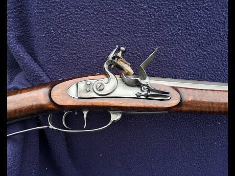 History Re-created: Southern Mountain Flintlock - Carolina Style Longrifle. 32 cal rifle.