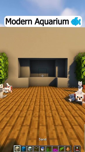 Minecraft Modern Aquarium Build Tutorial