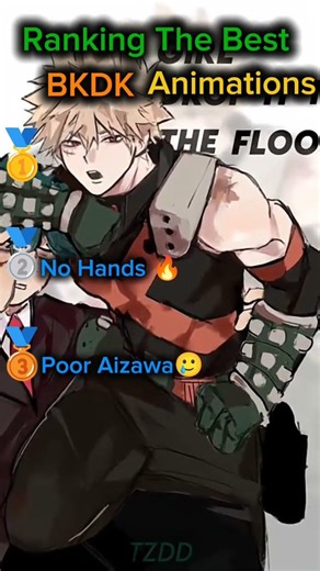 Ranking the Best BkDk Animations #anime #myheroacademia #bakugoukatsuki #izukumidoriya #bakudeku