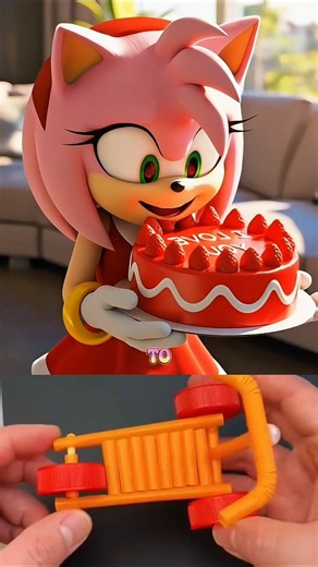 SONIC LOSES IT After Amy Steals His Cake 😂🔥 #sonic #shadow #comedy