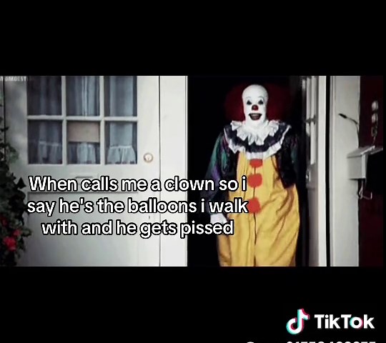 Relatable Joke About Clowns and Balloons
