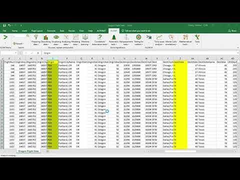 Creating a Contingency Table using XLSTAT