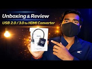 USB 2.0 / 3.0 to HDMI Converter - PiBOX | UNBOXING & REVIEW