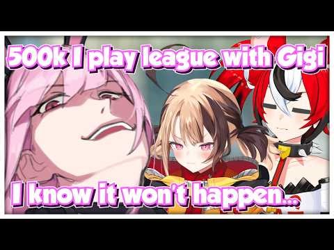 Calli Once Again Makes a Challenge Goal to Play League of Legends with Gigi!!!
