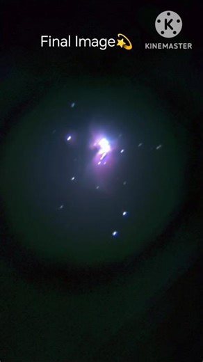 I Photographed The Orion Nebula With 90mm Telescope And Bortle 6| Great Orion Nebula Through Phone