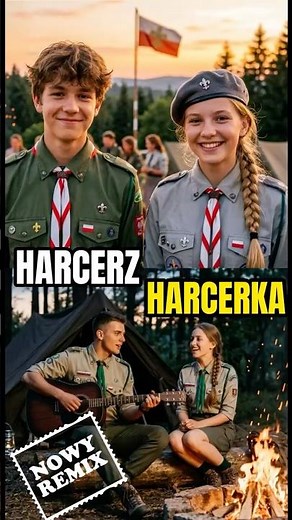 Harcerz i Harcerka | Czerwona róża, biały kwiat | Piosenki z młodości